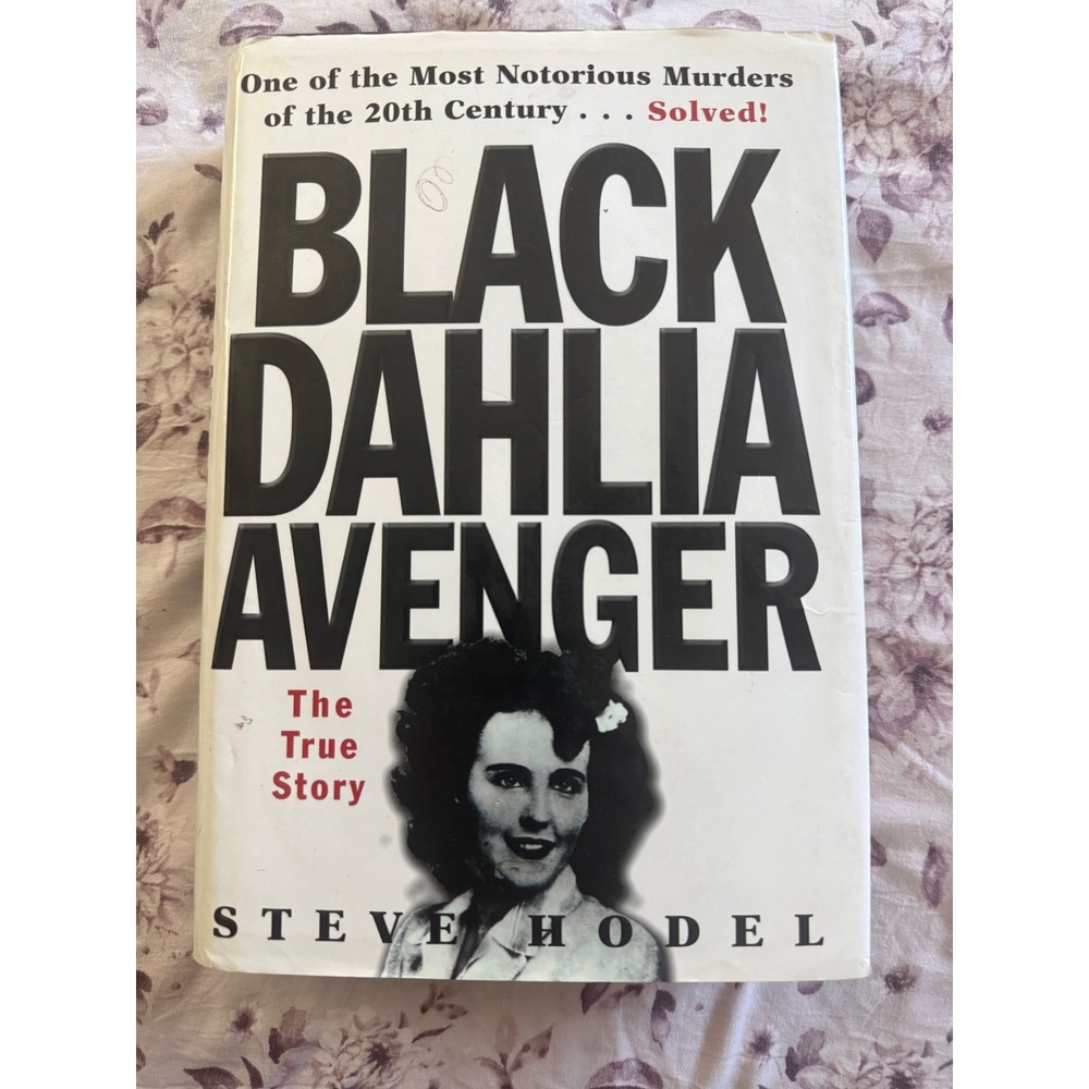 Arcade Publishing Black Dahlia Avenger Book Adult OS White Good Hardcover Hodel